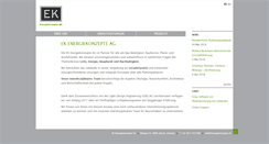 Desktop Screenshot of energiekonzepte.ch