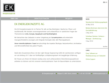 Tablet Screenshot of energiekonzepte.ch
